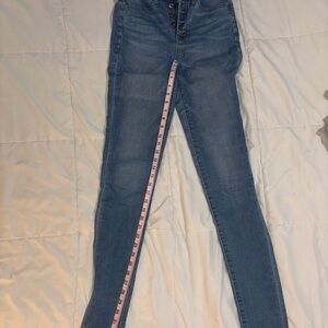 American Eagle Outfitters High Rise Blue Jeans